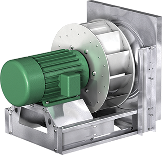 Mixed flow fan. Credit: Greenheck.